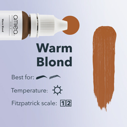 Amiea Evo 2 PMU Pigment Warm Blond 10ml