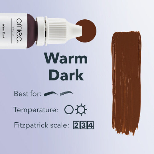 Amiea Evo 2 PMU Pigment Warm Dark 10ml
