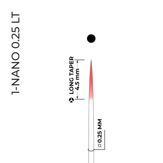 PMU needle Artyst 1-NANO 0.25 LT (20 pcs.)