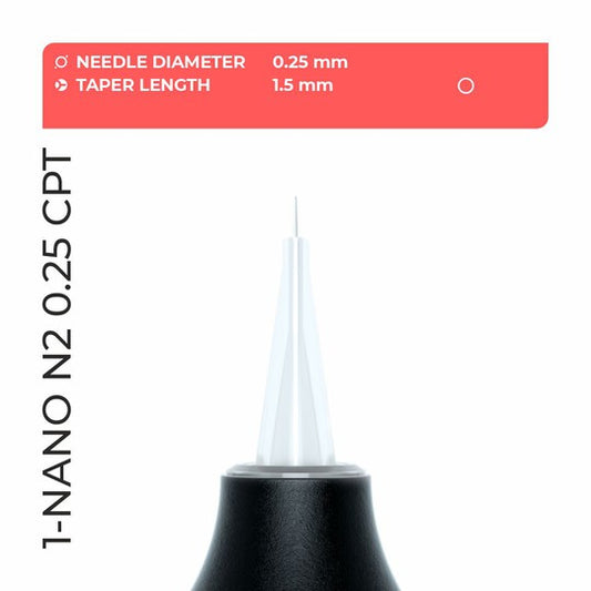 PMU needle Artyst 1-NANO N2 0.25 CPT (20 pcs.)