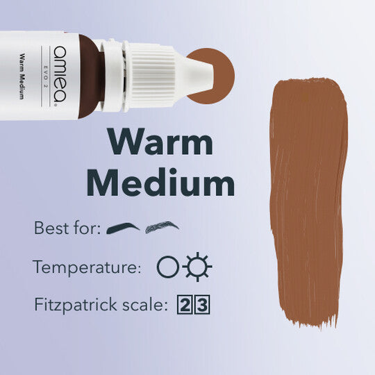 Amiea Evo 2 PMU Pigment Warm Medium 10ml