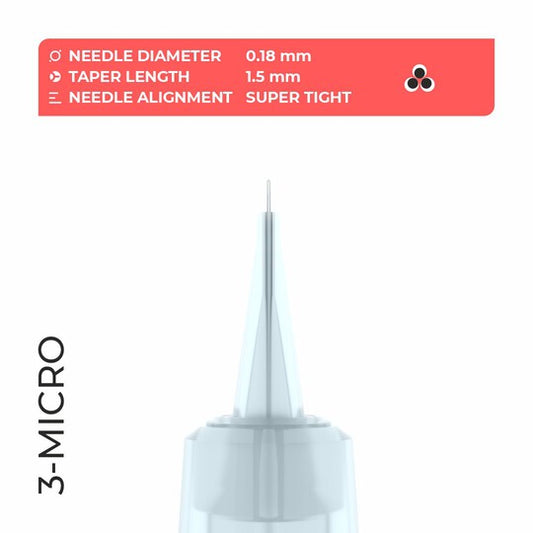 PMU needle Artyst 3-Micro (10 pcs.)