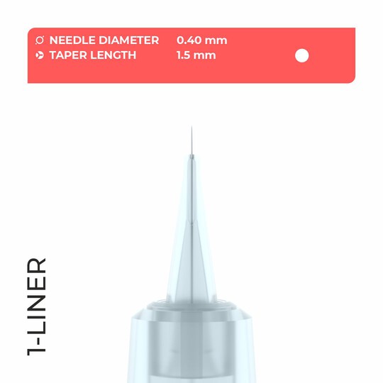 PMU needle Artyst 1-Liner (10 pcs.)
