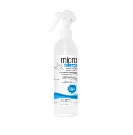 Micro Defence Hand & Surface Sanitising Spray 250ml