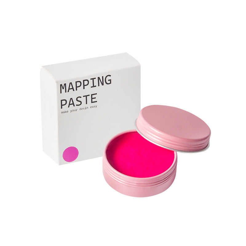 Pink brow and lip mapping paste 20g — Ink & Beauty Co